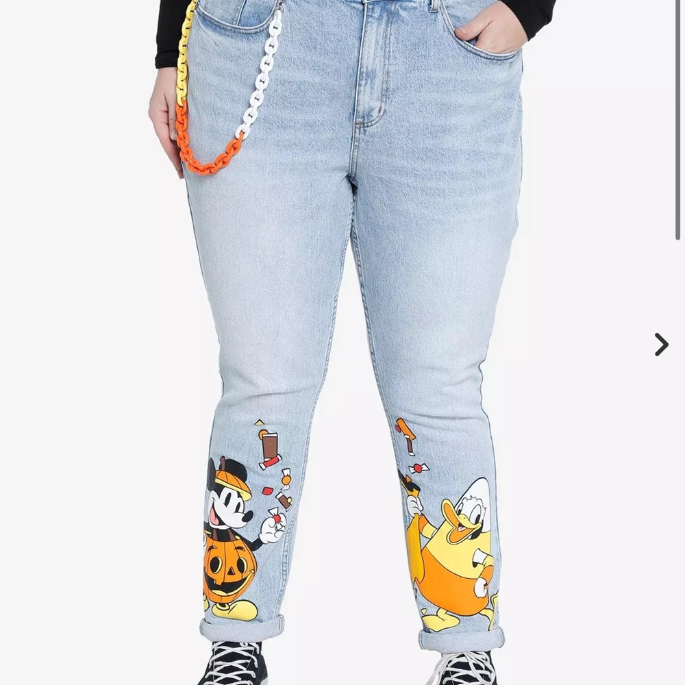 Her Universe Disney Halloween Mom Jeans